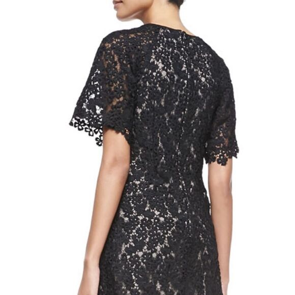 ERDEM Black Guipure dress size 4 in EUC - Picture 2 of 7